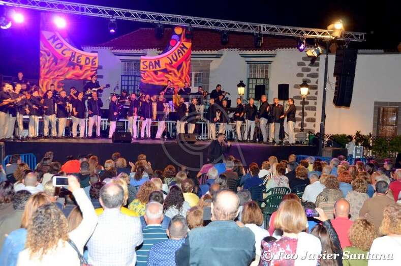 Momento de la actuación de La Trova (Foto Francisco Javier Santana)